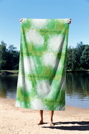 Yoga Harmony Toalla de Playa Multicolor 90x150 cm